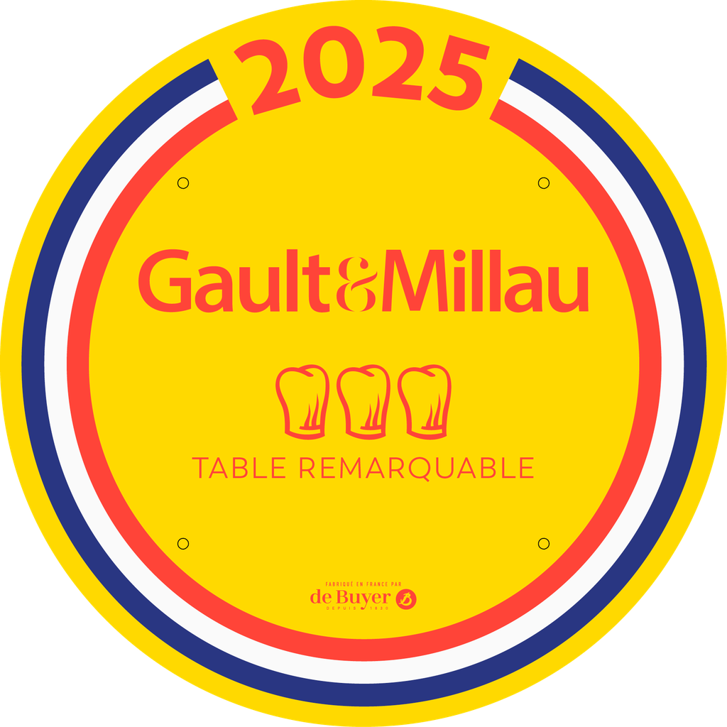 Plaque 3 toques 2025