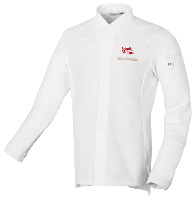 Veste de cuisine personnalisable Gault&Millau par Robur